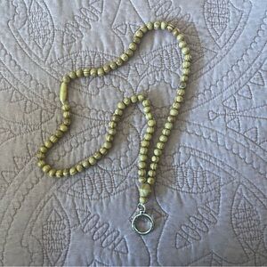 Wooden Beaded Breakaway Lanyard